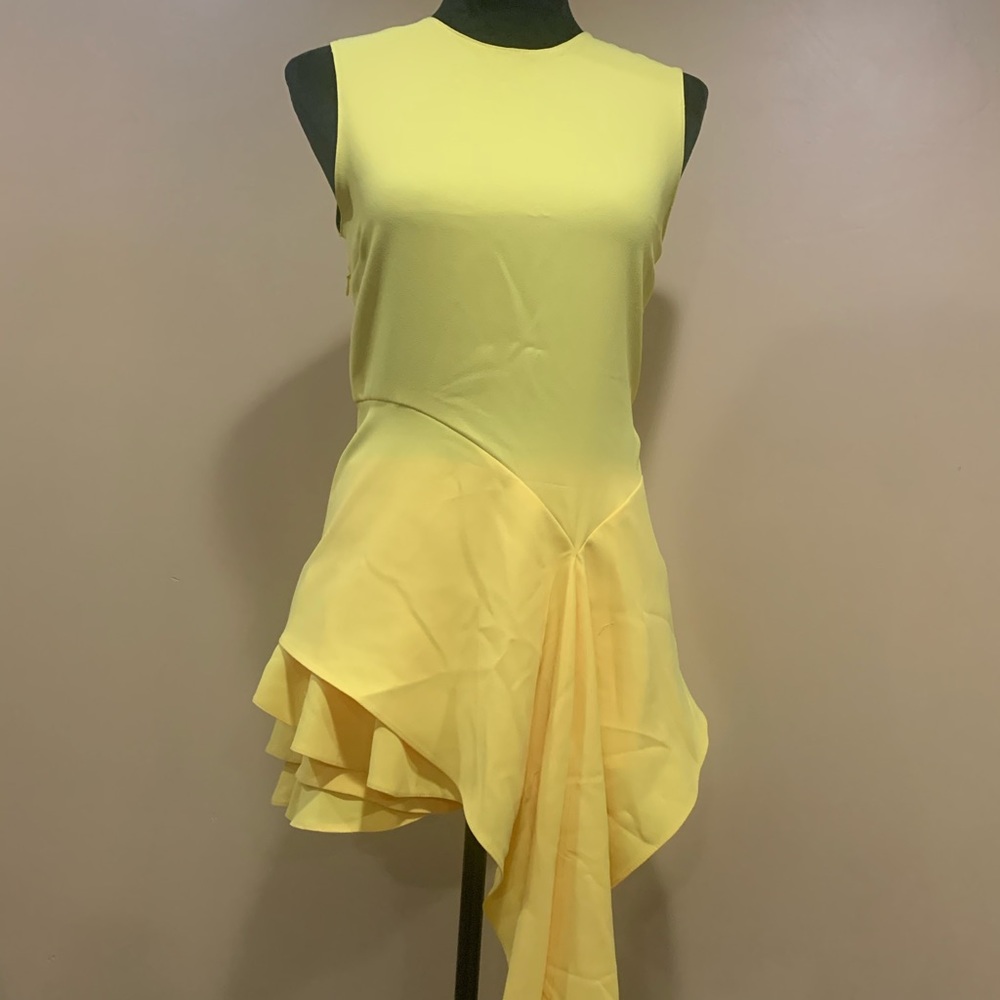 Yellow summer skort set